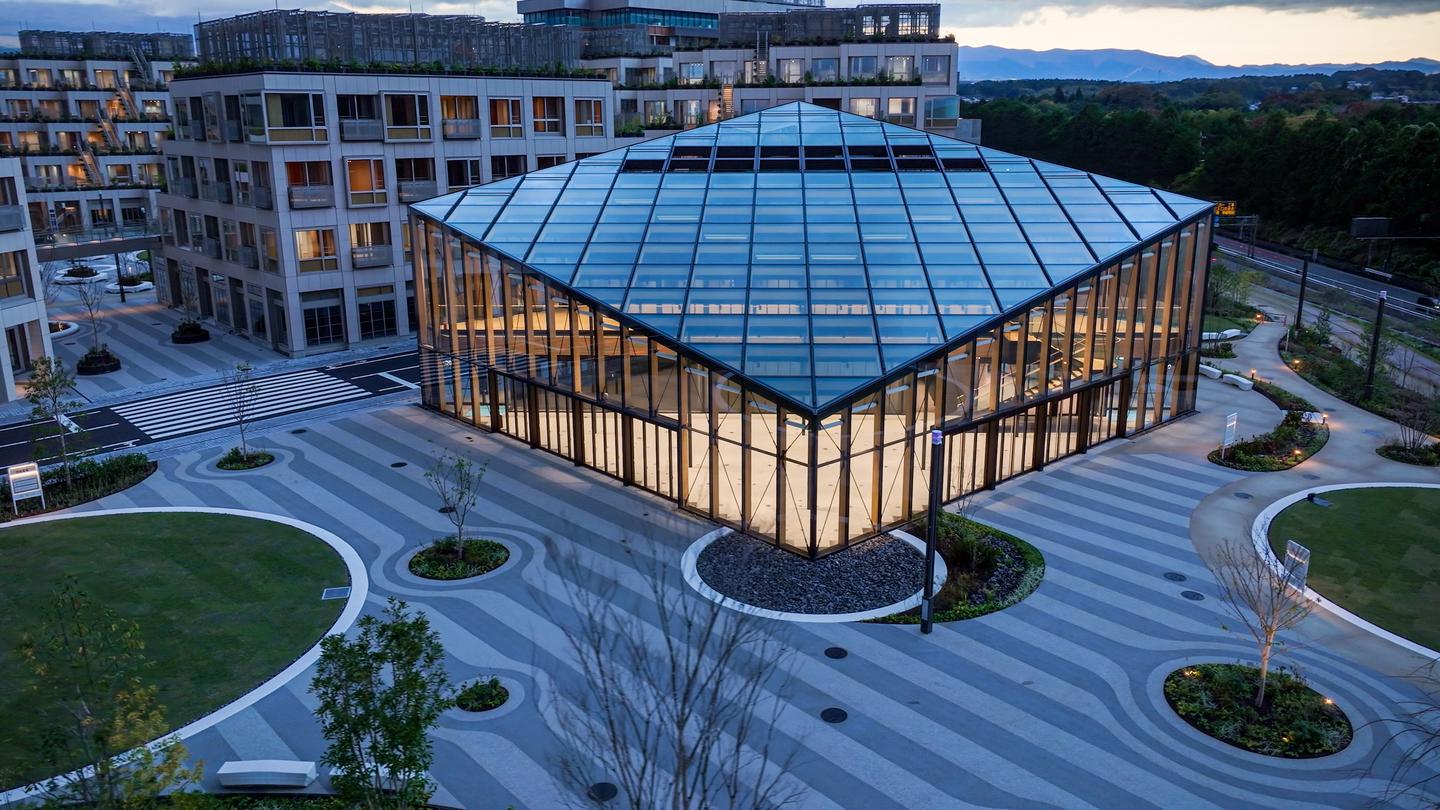 Woven City's Louvre-like architecture is stunning