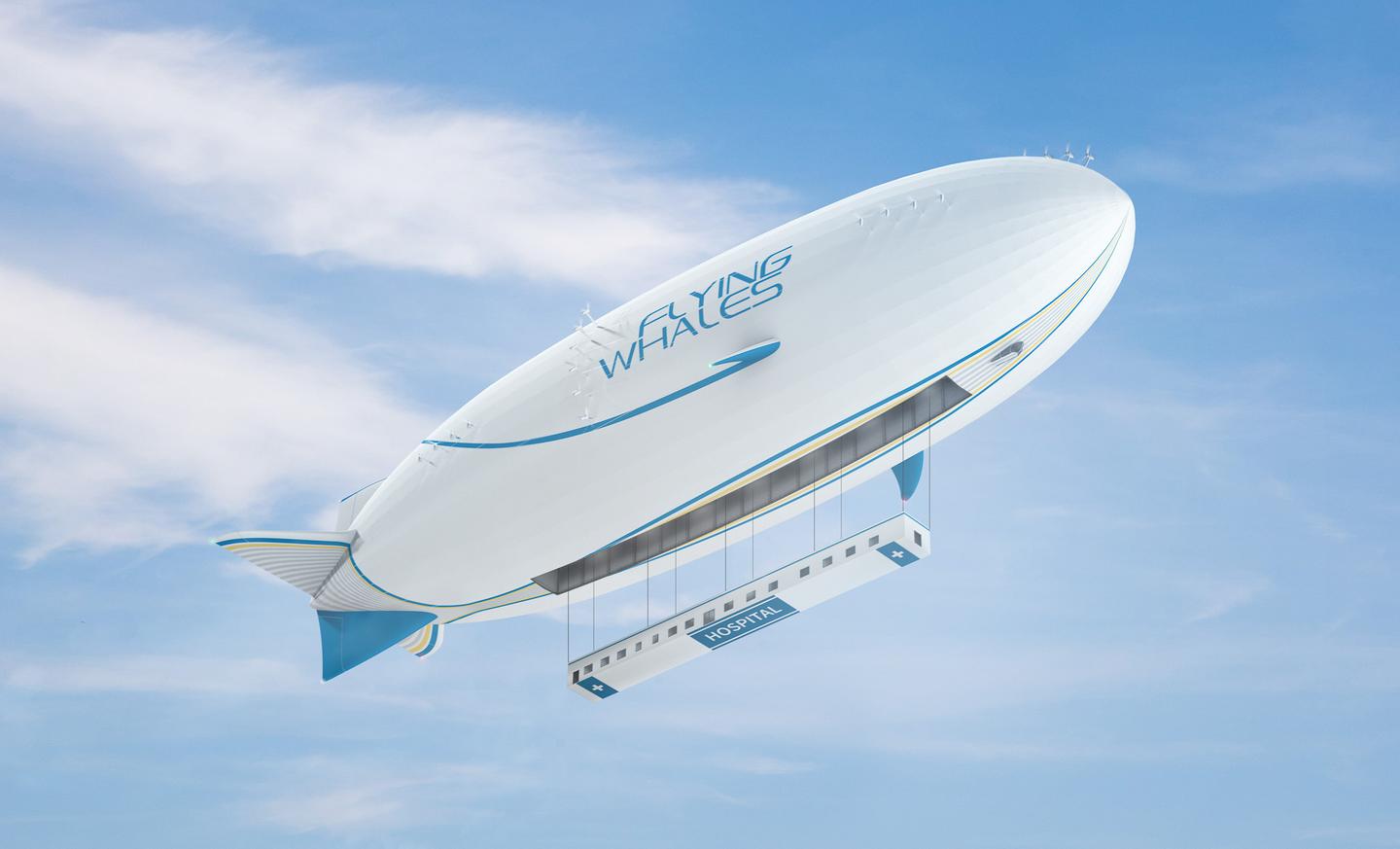 One of the more intriguing use cases Flying Whales has proposed is in delivering modular mobile hospital solutions to remote areas that lack modern medical care