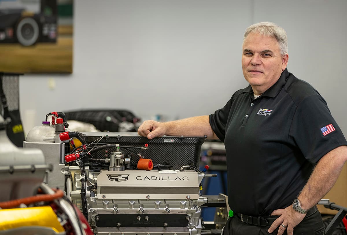 GM and TWG Motorsports have set up a dedicated firm to build performance power units for Cadiallac F1, with Russ O'Blenes (pictured) as CEO