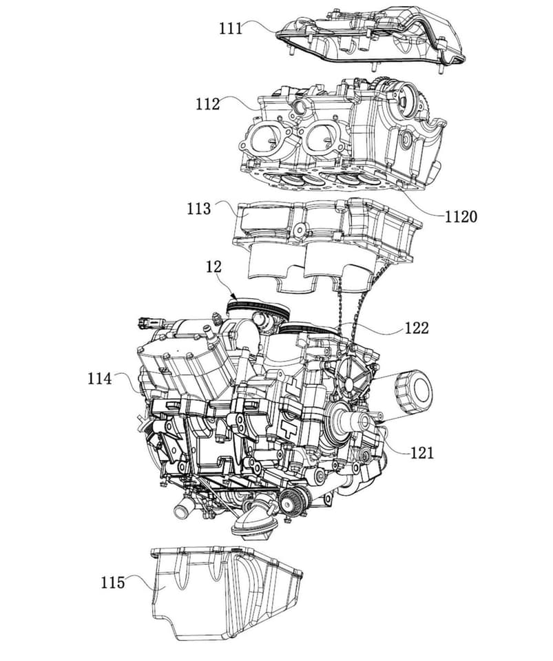 The patent suggests that CFMoto might as well offer a twist-and-go CVT rather than an electronically controlled manual transmission