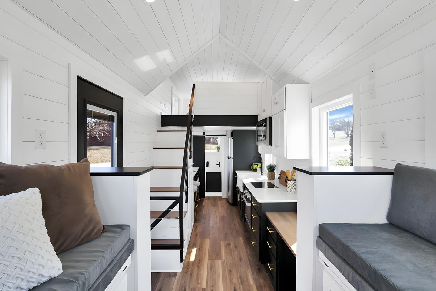 The Shadow's interior measures 276 sq ft (25 sq m)