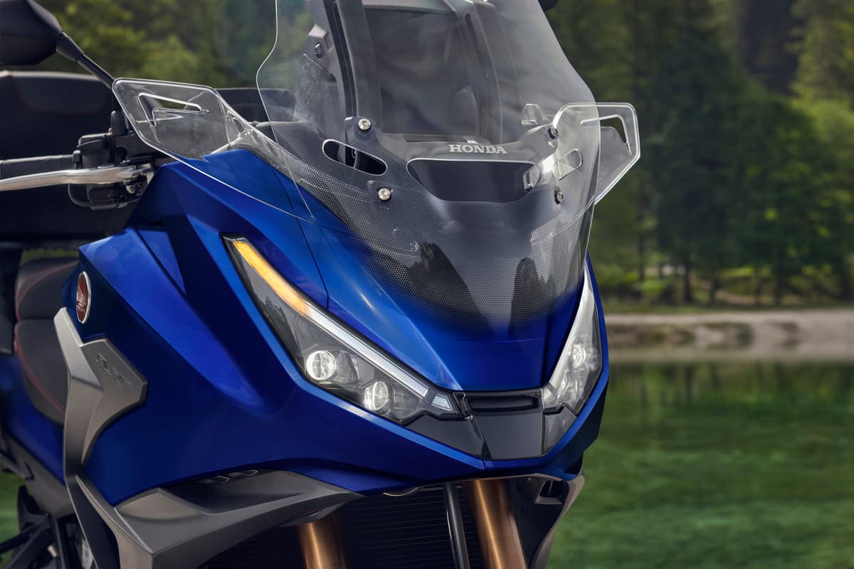 The Honda NT1100 is loaded with features, from cruise control to heated grips and all-LED lights