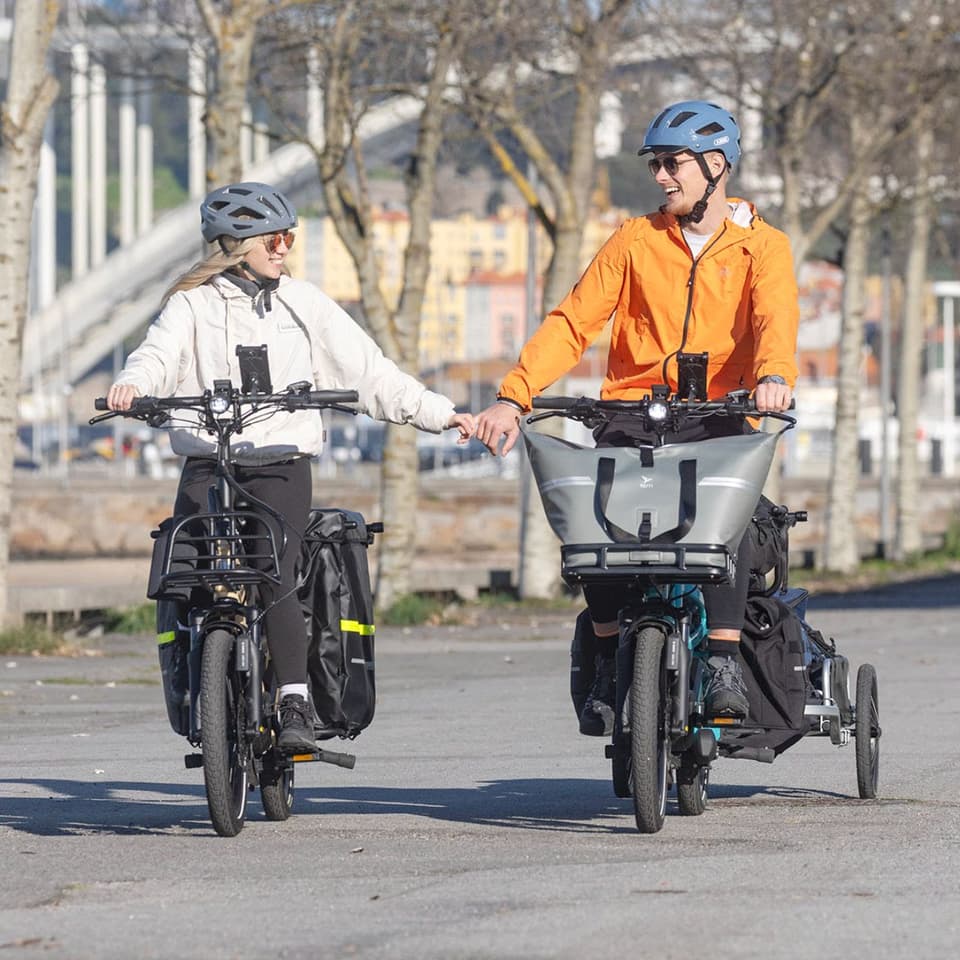 The 3rd-gen GSD cargo ebike can haul up to 463 lb, including the rider - plus there's an integrated tow mount if you need to haul more