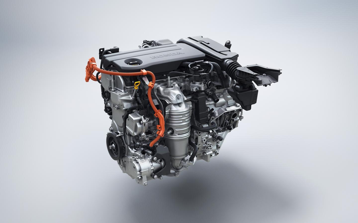 The 2025 Honda Civic Hybrid's powertrain makes an