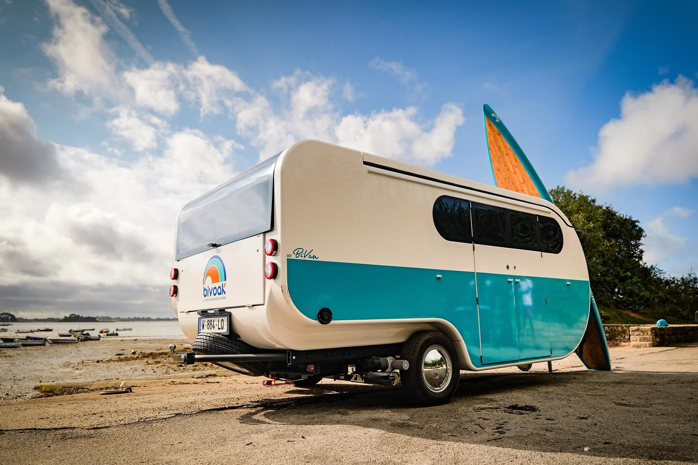The Bivoak Bivan looks totally retro but features some cutting-edge technologies and design