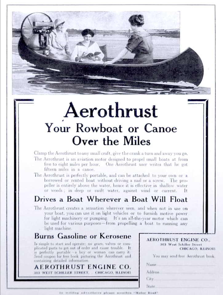 An Aerothrust advert.