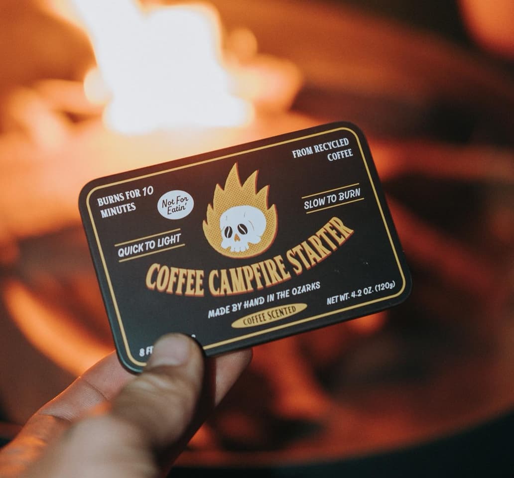 Morii puts eight fire-starting tabs in a pocketable tin for easy carry, whether car camping, backpacking, rafting or ...