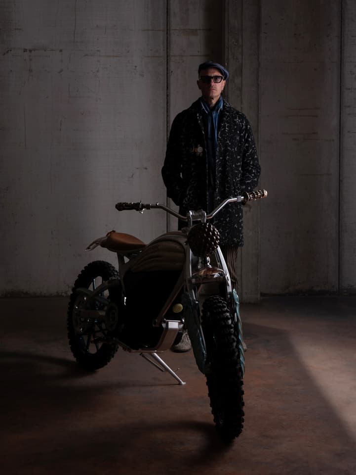 The one-off art bike was revealed at Salone del Mobile 2025, also known as Milan Design Week