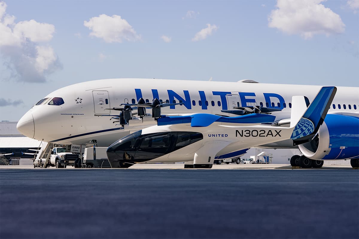 United Airlines has invested in Archer and already ordered 300 of its air taxis, the partnership will see them reduce door-to-door travel times for United passengers