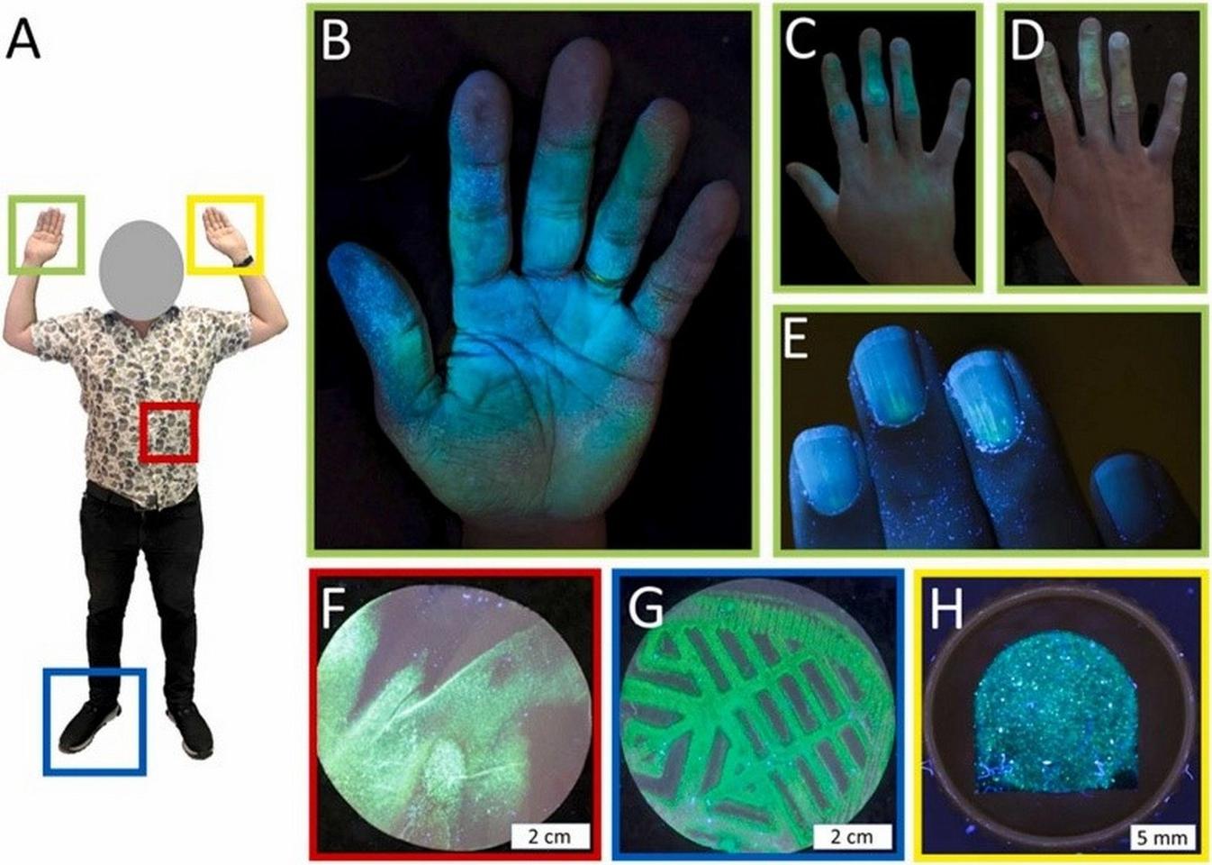 Examples of the perovskite in green-glowing action