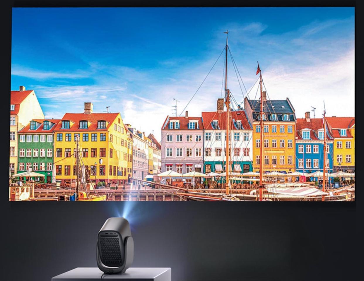 The Dangbei N2 mini can throw Full HD visuals at up to 120 inches