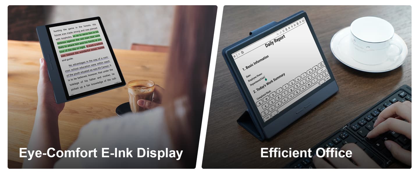 Bigme says that the B7 can seamlessly switch between note-taking, document annotation, and creative tasks