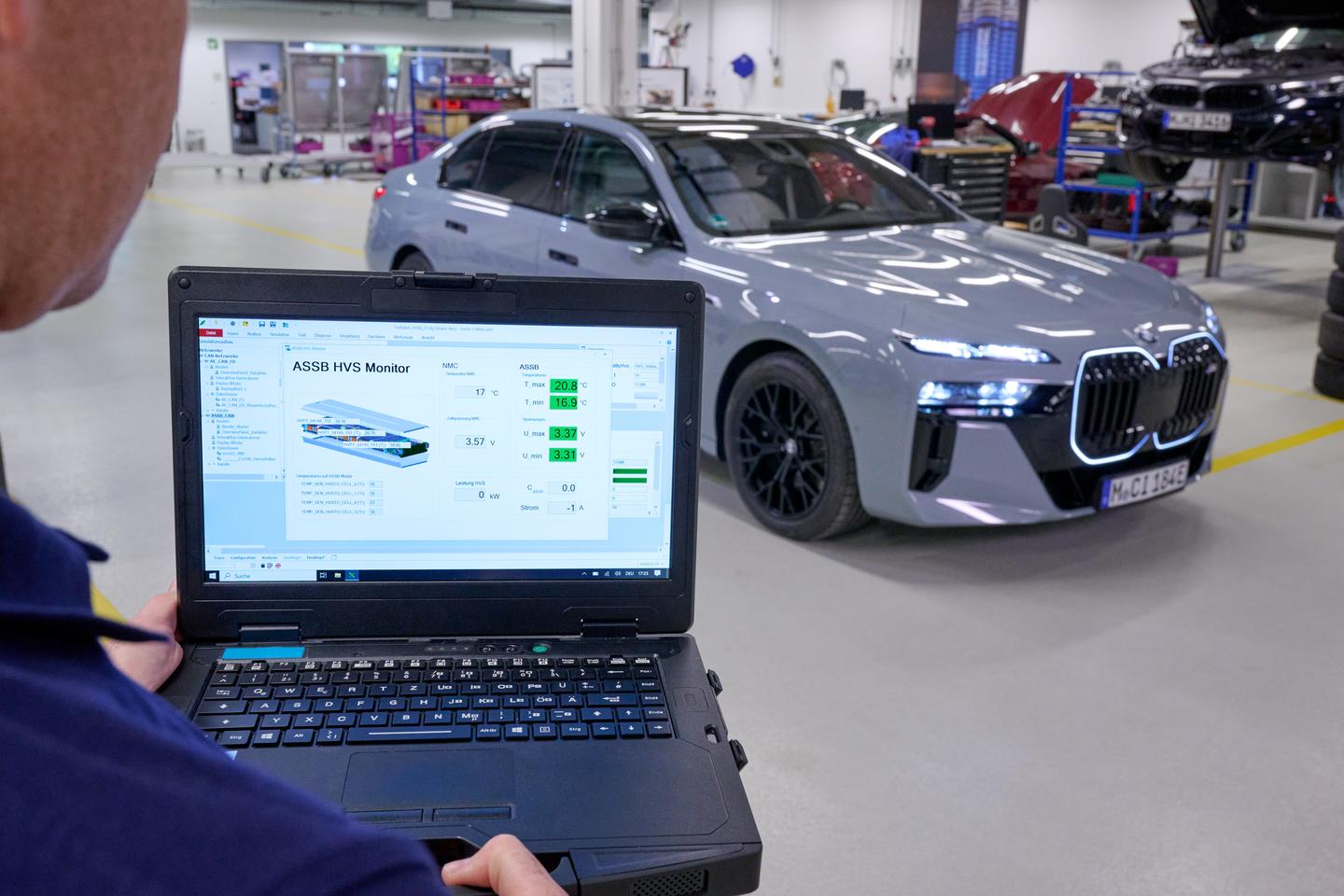 Keeping track of the ASSB tech inside the i7 research car