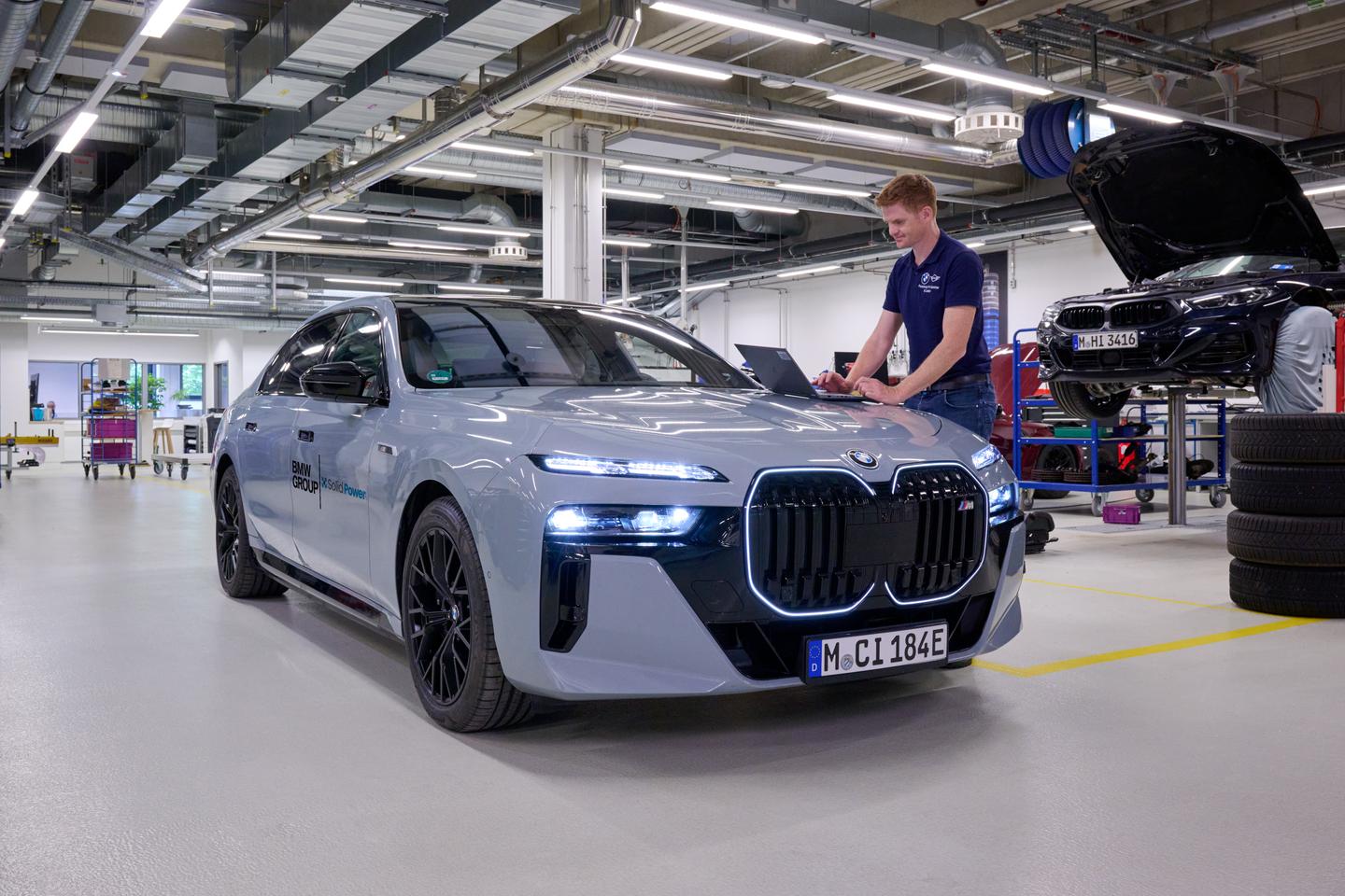 BMW's i7 gets re-powered on the way to solid state battery testing