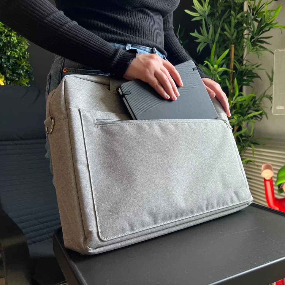 The Triple Boost 14" Pro folds for between-use