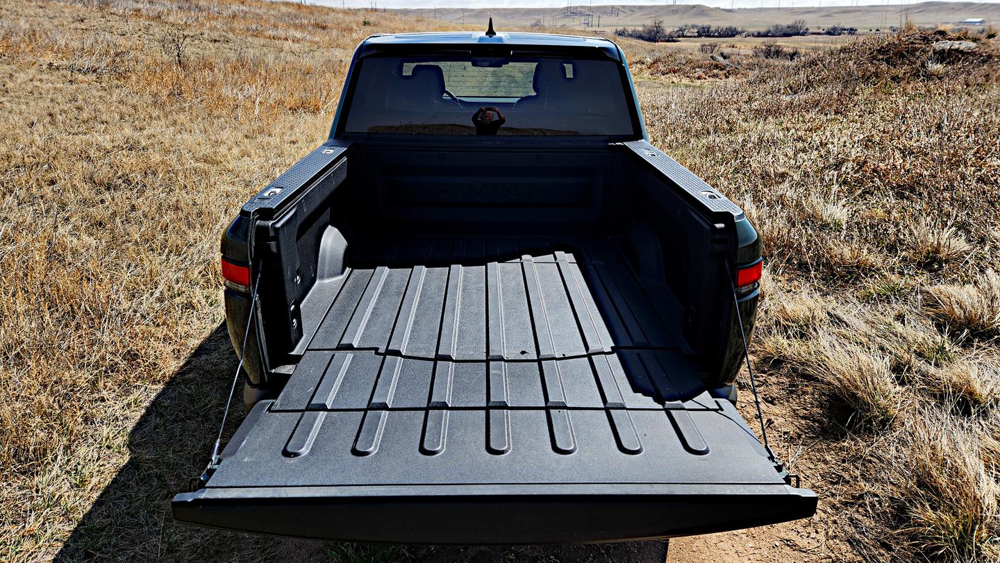 The seamless tailgate in the 2025 Rivian R1T is an innovation we'd like to see catch on