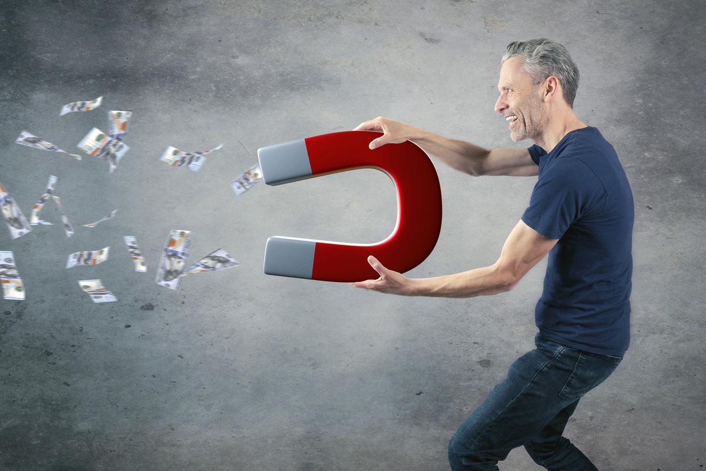 Manifesting wads of cash requires a bit more than just thinking