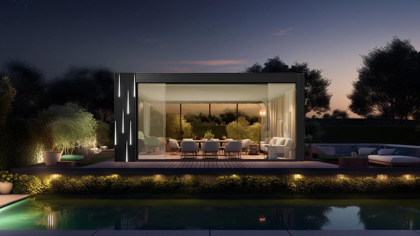 The Ombra's versatility can create quite different living spaces