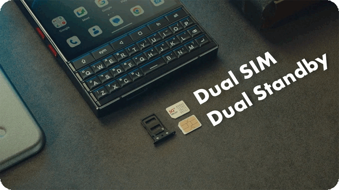 The Titan 2 gets modern niceties like dual SIM card slots and fast charging support