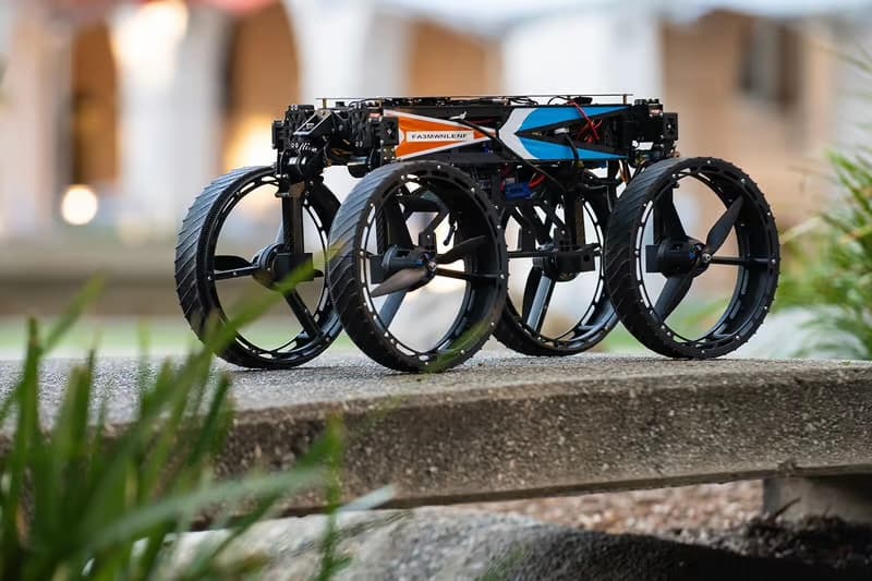 The M4 robot, ready to roll