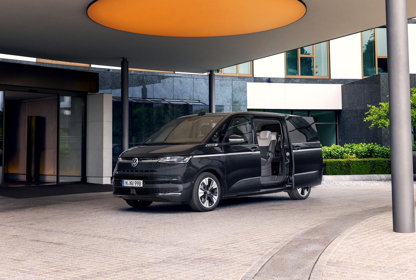 The new eight-seat Multivan is a sleek limousine, sports practice shuttle, light camper van, cargo van and more